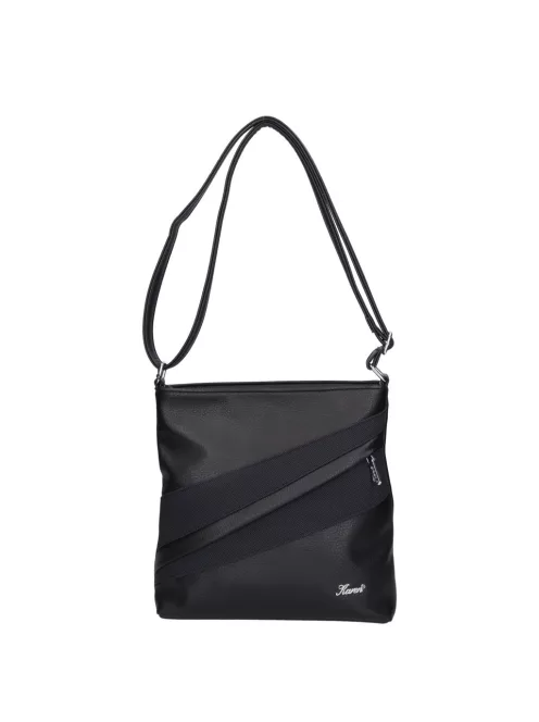 Karen 9553 fekete rostbőr táska