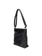 Karen 9553 fekete rostbőr táska