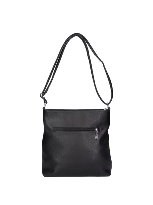 Karen 9553 fekete rostbőr táska