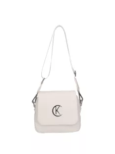 Karen D 527 fehér DK rostbőr táska