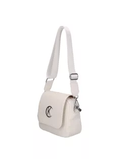 Karen D 527 fehér DK rostbőr táska