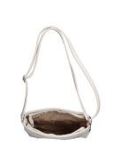 Karen N 099 fehér arany bézs rostbőr táska