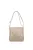 Karen 1607 bézs arany DK rostbőr táska
