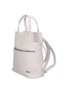 Karen 9549 fehér rostbőr táska