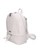 Karen 9285 fehér fonott  rostbőr női táska