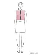 Charm London Neville rózsaszín női hátizsák