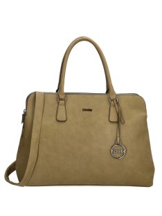 Charm London Bromley zöld női laptoptáska 13,3"