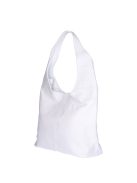 Táska Olasz bőr 5241 fehér shopper női
