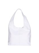 Táska Olasz bőr 5241 fehér shopper női