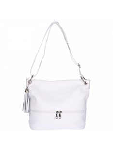 Táska Olasz bőr 7500 fehér női