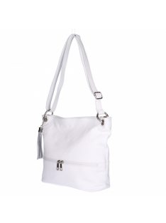 Táska Olasz bőr 7500 fehér női