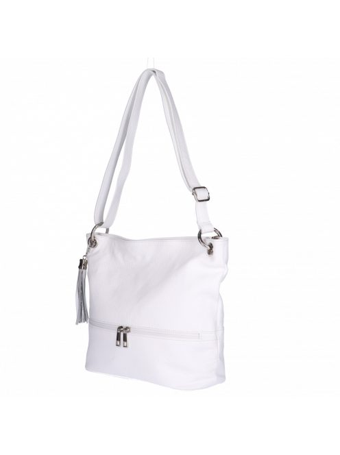 Táska Olasz bőr 7500 fehér női