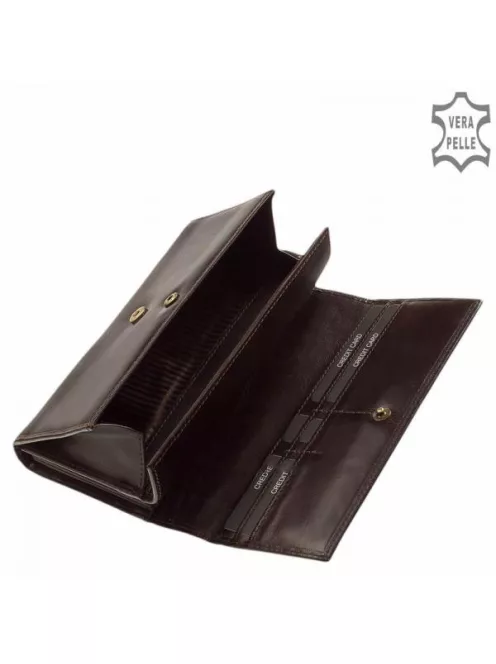 Sylvia Belmonte C3257 bőr barna pincér brifkó