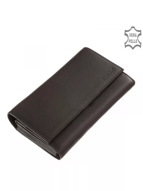 La Scala LMT02 fekete bőr pincér brifkó