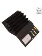 La Scala LMT02 fekete bőr pincér brifkó