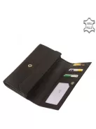 La Scala LMT02 fekete bőr pincér brifkó