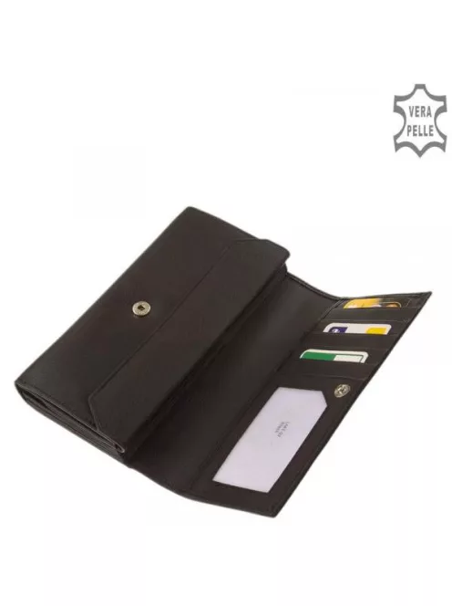 La Scala LMT02 fekete bőr pincér brifkó