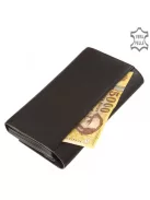 La Scala LMT02 fekete bőr pincér brifkó