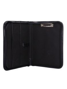 Mappa 118/30 fekete műbőr A4-es