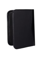 Mappa 118/30 fekete műbőr A4-es