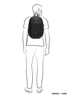   Beagles Urban Originals fekete laptoptartós hátizsák 17,3"