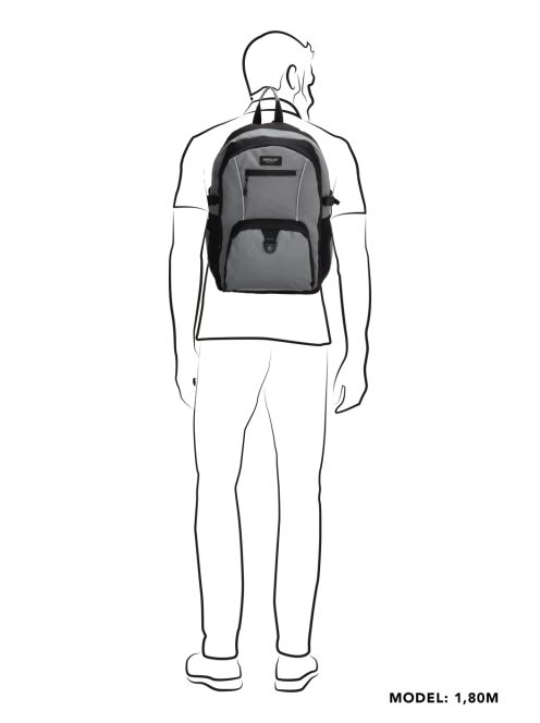 Beagles Urban Originals szürke laptoptartós hátizsák 17,3"