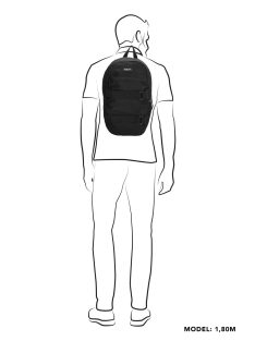   Beagles Urban Originals fekete laptoptartós hátizsák 17,3"