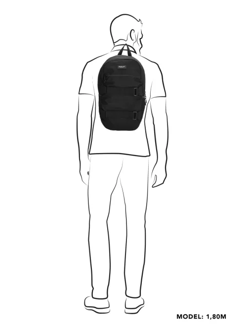 Beagles Urban Originals fekete laptoptartós hátizsák 17,3"