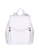 Olasz bőr 0120 fehér női hátizsák