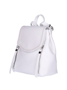 Olasz bőr 0120 fehér női hátizsák