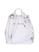 Olasz bőr 0120 fehér női hátizsák