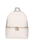 Olasz bőr 11500 bézs női hátizsák