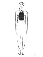 Beagles Carino konyak barna női hátizsák