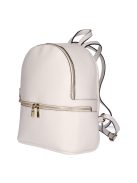 Olasz bőr 11500 bézs női hátizsák