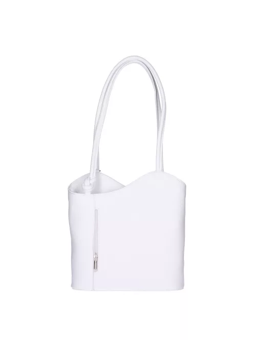 Táska OLASZ BŐR 238 fehér Válltáska/Hátizsák