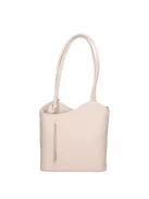 Táska OLASZ BŐR 238 bézs Válltáska/Hátizsák