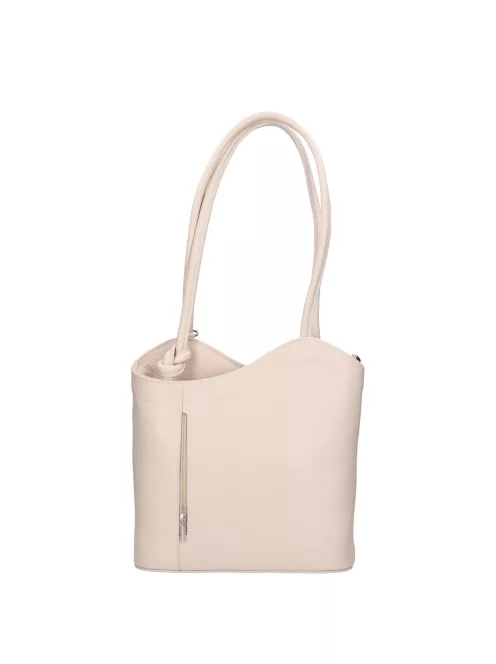 Táska OLASZ BŐR 238 bézs Válltáska/Hátizsák