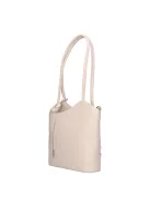 Táska OLASZ BŐR 238 bézs Válltáska/Hátizsák