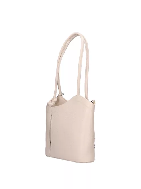 Táska OLASZ BŐR 238 bézs Válltáska/Hátizsák