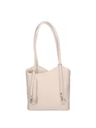 Táska OLASZ BŐR 238 bézs Válltáska/Hátizsák