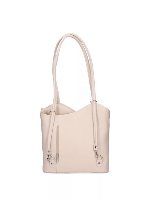 Táska OLASZ BŐR 238 bézs Válltáska/Hátizsák