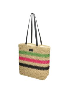 Piero Erbacci Natural Life színes csíkos női válltáska