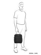 Beagles Arturo kék kézitáska/válltáska