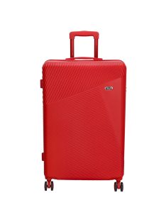 Beagles Marbella piros 4 kerekű nagy bőrönd