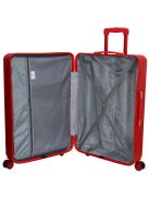 Beagles Marbella piros 4 kerekű nagy bőrönd