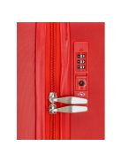 Beagles Marbella piros 4 kerekű nagy bőrönd