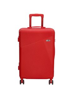 Beagles Marbella piros 4 kerekű közepes bőrönd