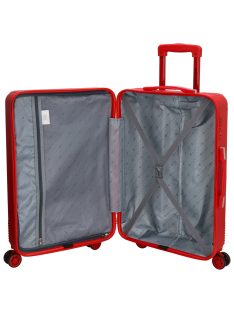 Beagles Marbella piros 4 kerekű közepes bőrönd