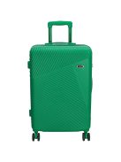 Beagles Marbella világoszöld 4 kerekű 2 részes bőrönd szett