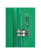 Beagles Marbella világoszöld 4 kerekű 2 részes bőrönd szett